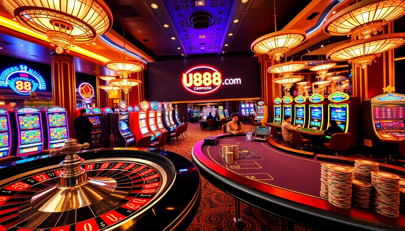 Experience the excitement of U888u88.com with vibrant casino games and live gambling action.