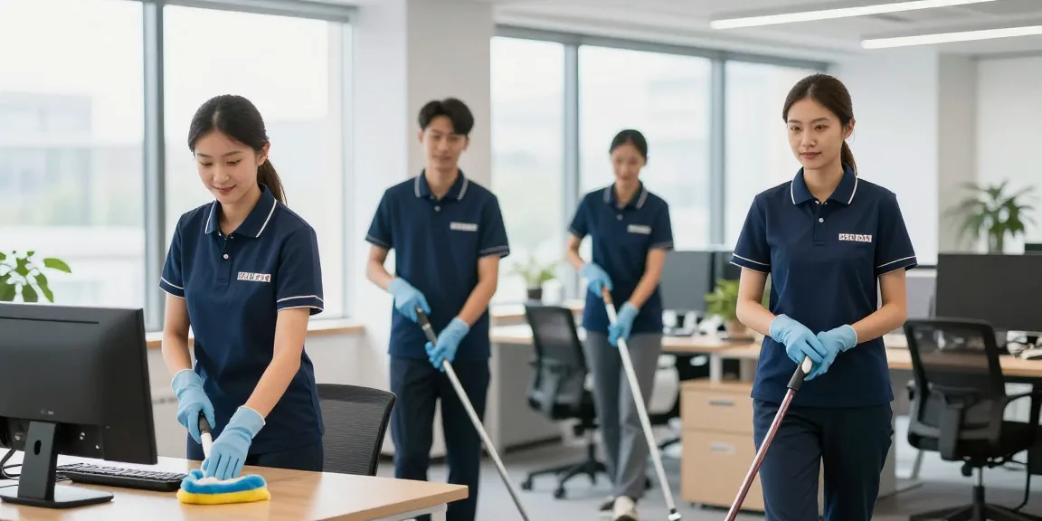 Büroreinigung Gelsenkirchen - Professionelles Team bei der Büroreinigung in Ihrer Nähe, lokale Dienstleistungen für ein hygienisches Arbeitsumfeld.