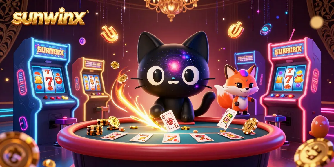 Step into the thrilling world of sunwinx as the cosmic cat wins big at the casino table.