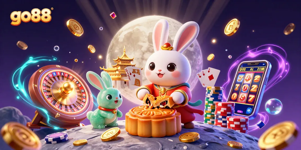 Experience go88's exciting gaming world with enchanting characters and rich casino elements.